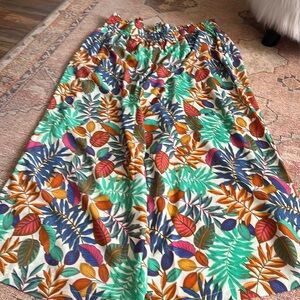 Rose & Olive size 2x tropical beach pants